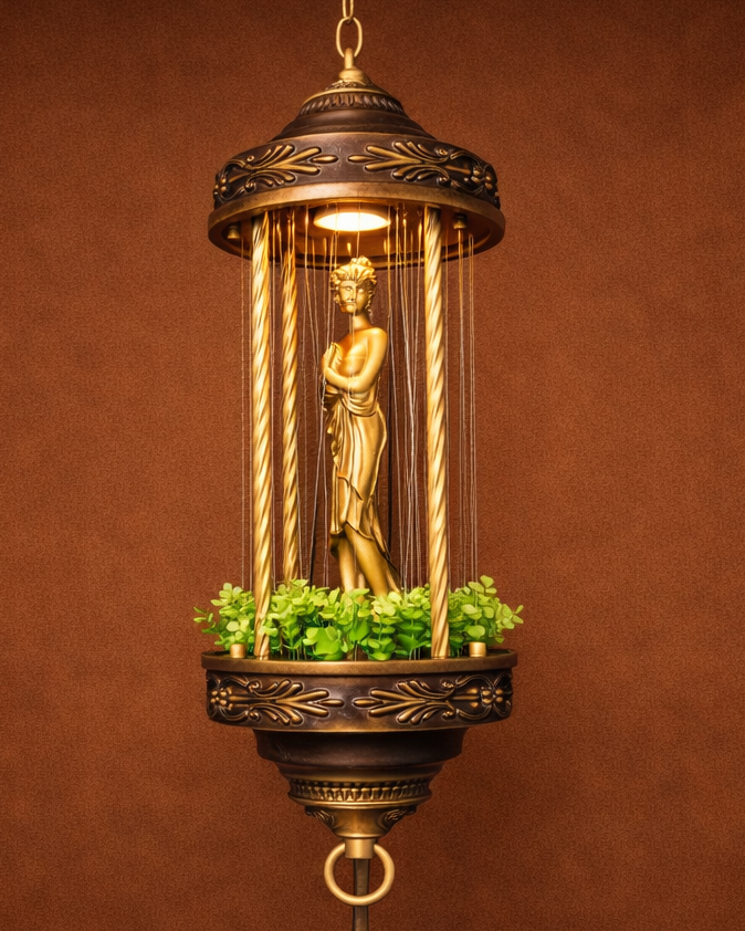 Gothic Rain Oil Lamp